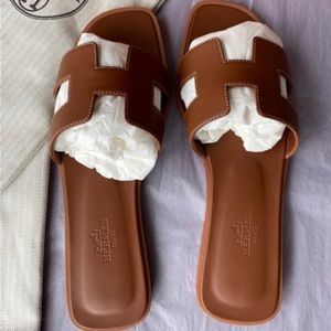 Authentic brand new Hermes Oran Sandals 36.5